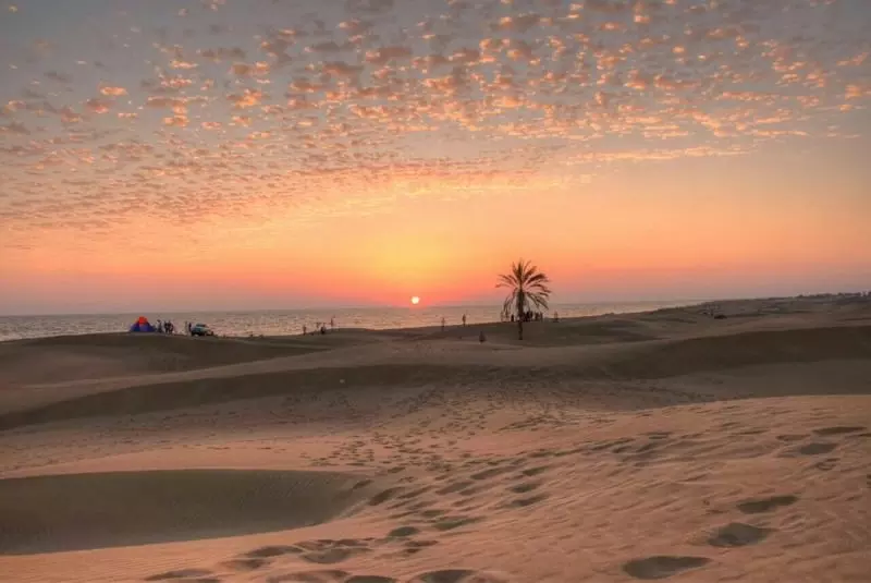 روستای درک چابهار؛ جایی که کویر و دریا به هم میرسند