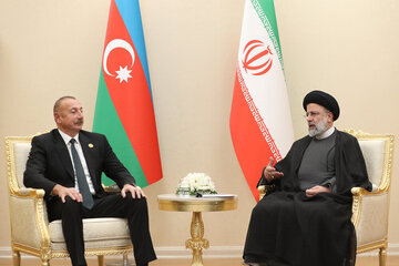 Raisi: Iran, Azerbaijan continue to support Palestinian cause
