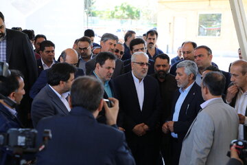 بازدید وزیر نفت از پروژه خط لوله انتقال فرآورده تبریز - ارومیه