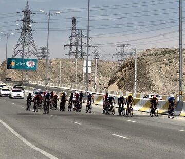 مسابقه دوچرخه سواری بین المللی البرز پایان یافت