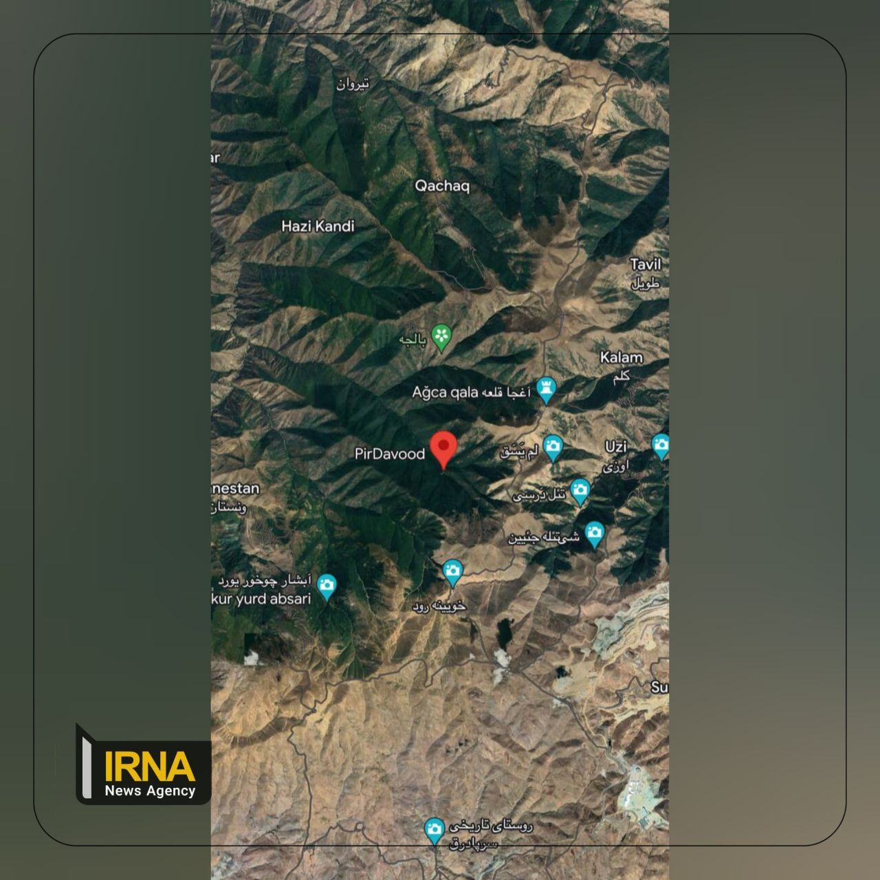 Informe de campo de IRNA sobre la operación de búsqueda y rescate tras el aterrizaje forzoso del helicóptero que transportaba al presidente