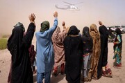 فیلم | مردم سیستان و بلوچستان چشم انتظار رییس جمهور ماندند