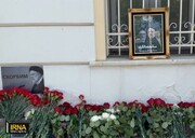 ابراز همدردی مردم روسیه با ایرانیان در پی حادثه تلخ بالگرد رئیس‌جمهور + فیلم