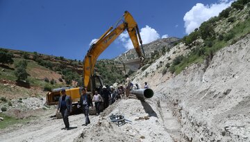 طرح آب‌رسانی به ۵۳ روستای لردگان چهارمحال و بختیاری ۳۵ درصد پیشرفت دارد