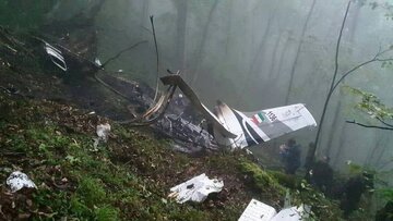 Iranian rescue teams found helicopter wreckage: IRCS head