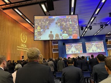 یک دقیقه سکوت در کنفرانس جهانی امنیت اتمی وین در پی شهادت رئیس جمهوری ایران