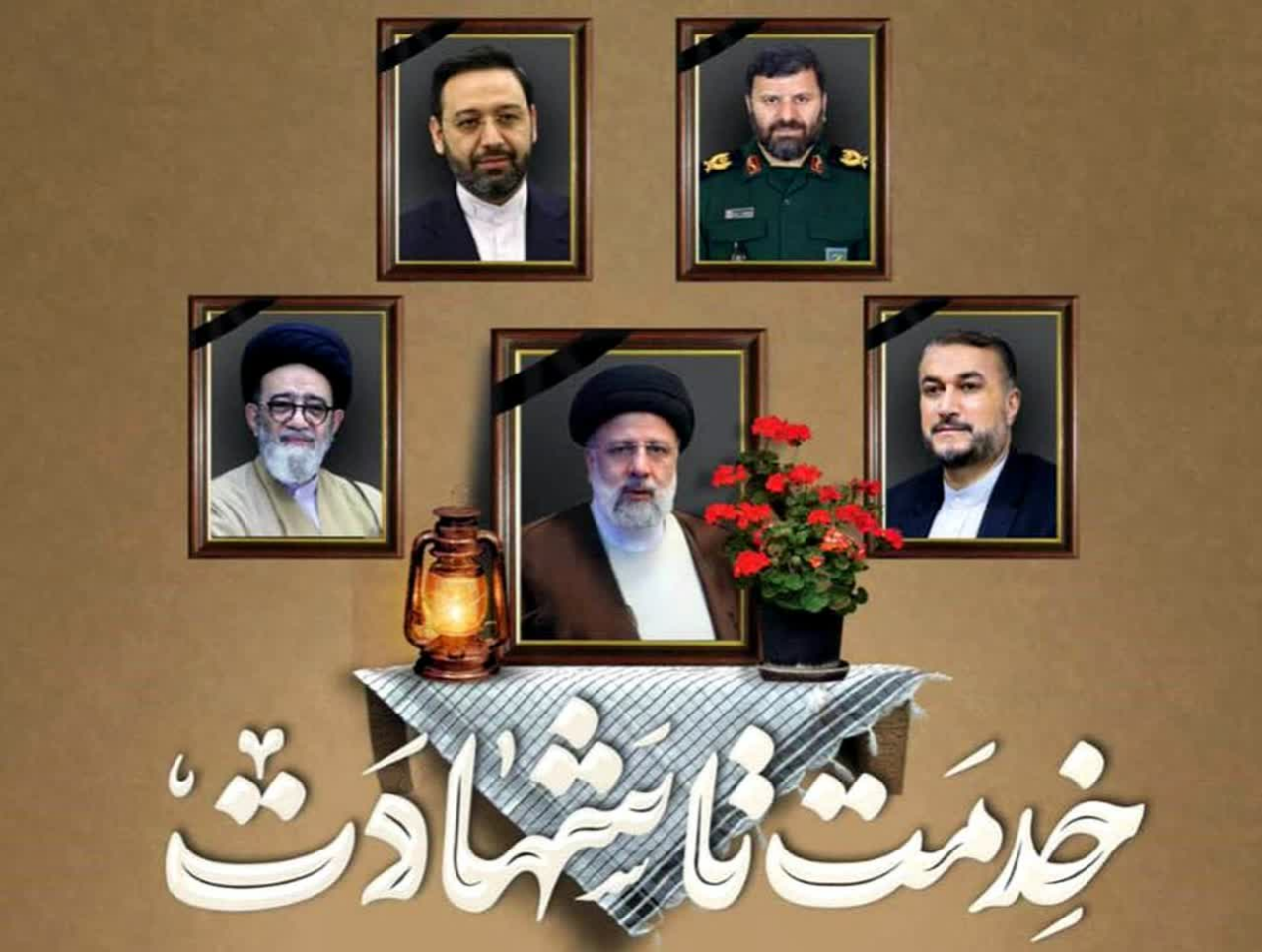 مردم ورامین آماده حرکت برای شرکت در مراسم تشییع پیکر آیت الله رئیسی می باشند