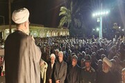 حضور گسترده مردم طبس در سوگ سید شهدای خدمت