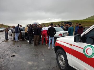 حادثه رانندگی در محور سقز-بوکان یک کشته برجاگذاشت