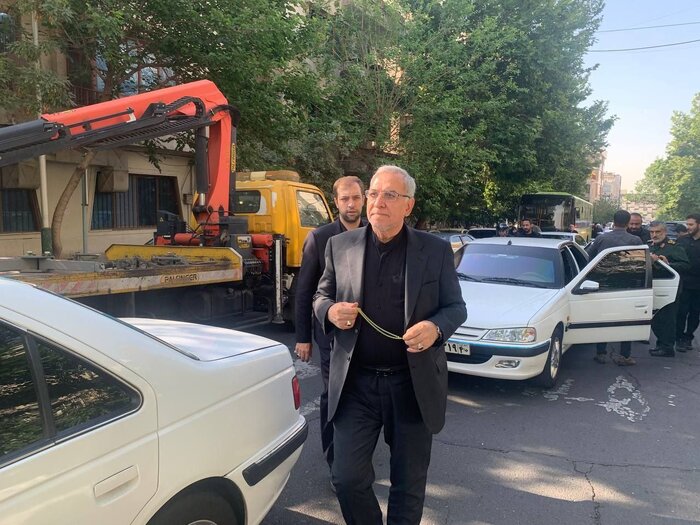 یاران رئیسی در مراسم تشییع «شهید جمهور» حاضر شدند