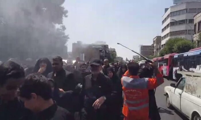 خداحافظی باشکوه ملت با شهید جمهور