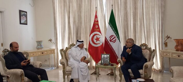 ادای احترام دیپلمات های خارجی مقیم تونس به " شهید جمهور "
