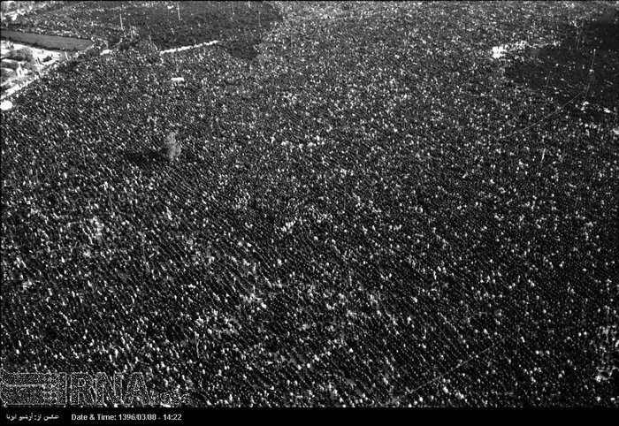 آه از آن رفتگان بی برگشت؛ ۱۰ پرده از وداع باشکوه مردم