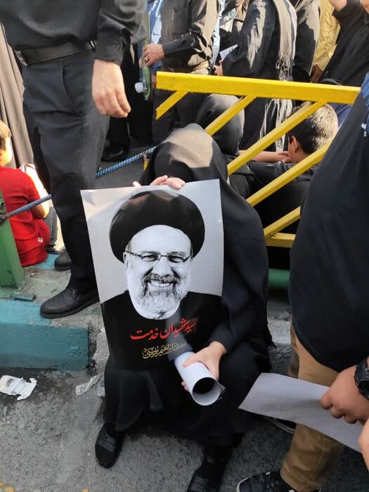خداحافظی باشکوه ملت با شهید جمهور