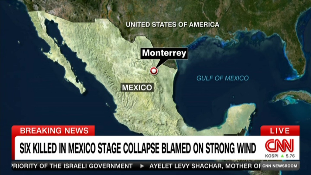 دستکم ۶ نفر در حادثه کارزار انتخاباتی مکزیک جان باختند