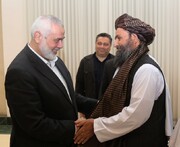 ملا برادر و اسماعیل هنیه در تهران دیدار کردند