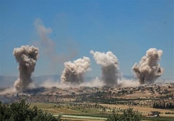 نیروی هوا فضای روسیه دوپایگاه تروریستی در حمص سوریه را بمباران کرد
