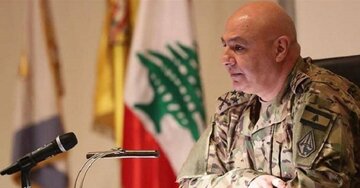 تأکید فرمانده ارتش لبنان بر «وحدت ملی»