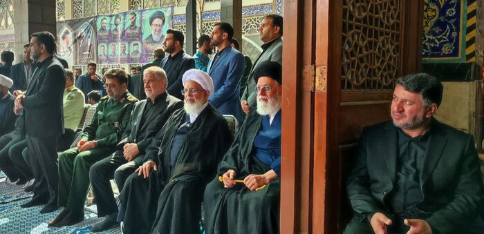 آیین گرامیداشت شهید جمهور و شهدای خدمت در یزد برگزار شد