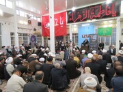 برگزاری مراسم بزرگداشت شهدای خدمت در حسینیه مرحوم آیت الله فاضل لنکرانی