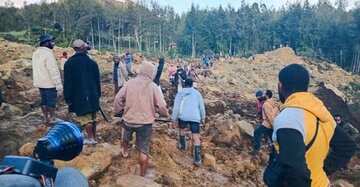 رانش زمین در پاپوآ گینه نو؛ جان باختن ۱۰۰  نفر در روستای شمال این کشور