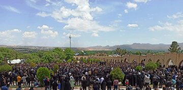 نخستین استاندار شهید آذربایجان‌شرقی در زادگاهش مراغه آرام گرفت