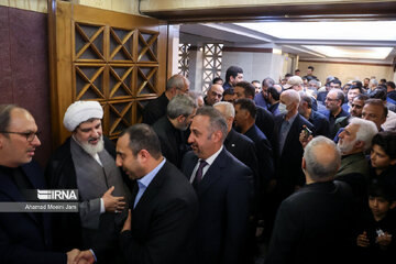 Ceremonia de luto por el martirio del ministro de Asuntos Exteriores de Irán