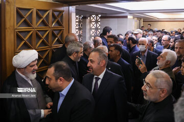 Ceremonia de luto por el martirio del ministro de Asuntos Exteriores de Irán