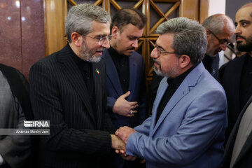 Ceremonia de luto por el martirio del ministro de Asuntos Exteriores de Irán