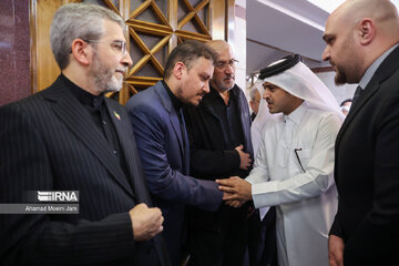 Ceremonia de luto por el martirio del ministro de Asuntos Exteriores de Irán