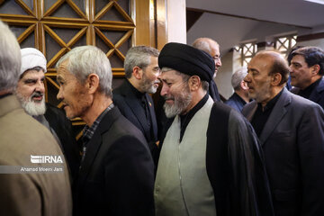 Ceremonia de luto por el martirio del ministro de Asuntos Exteriores de Irán