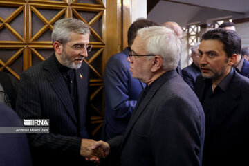 Ceremonia de luto por el martirio del ministro de Asuntos Exteriores de Irán