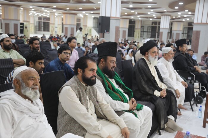 تجدید میثاق رهبران مذاهب اسلامی در پاکستان با شهید آیت‌الله رئیسی