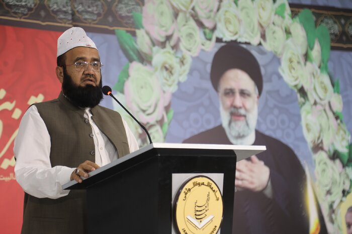تجدید میثاق رهبران مذاهب اسلامی در پاکستان با شهید آیت‌الله رئیسی