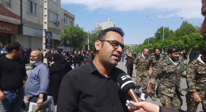 وداع با خادم شهیدان و شهید خدمت/شهید «رحمتی» در زادگاهش مراغه آرام گرفت