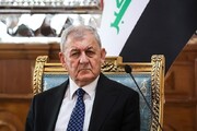 Iraqi president in Tehran to offer condolences on President Raisi’s martyrdom