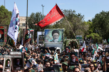 Tabriz : Funérailles de l’Ayatollah Seyyed Mohammed Ali Alé-Hashem