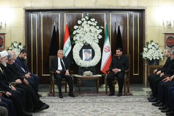 مخبر لرئيس جمهورية العراق : رفع مستوى العلاقات بين ايران والجيران من ابرز نجاحات الرئيس الشهيد