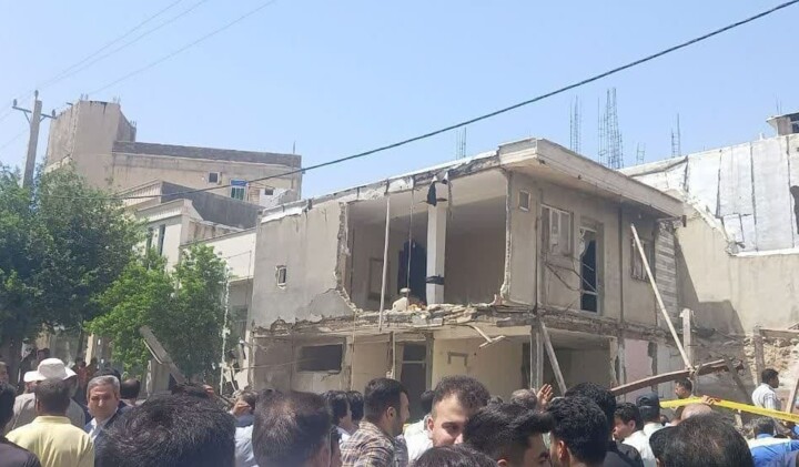 انفجار گاز در آبدانان ۲ کشته و ۲ زخمی برجای گذاشت