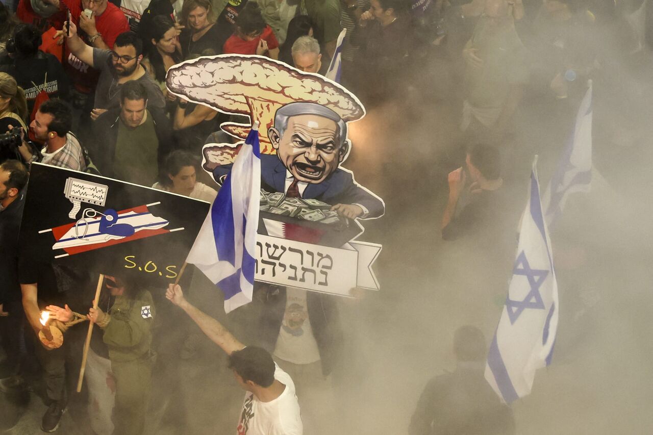 Das Ergebnis einer Umfrage: 70 % der Israelis wollen Netanjahu absetzen