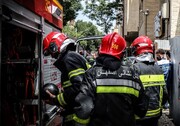 نجات ۱۸ زن محبوس در آتش‌سوزی باشگاه ورزشی