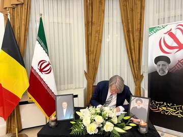 Ambassade d’Iran en Belgique : les diplomates étrangers expriment leur condoléance pour la disparition du président Raïssi