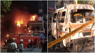 هفت نوزاد در آتش‌سوزی بیمارستان در دهلی‌نو جان باختند