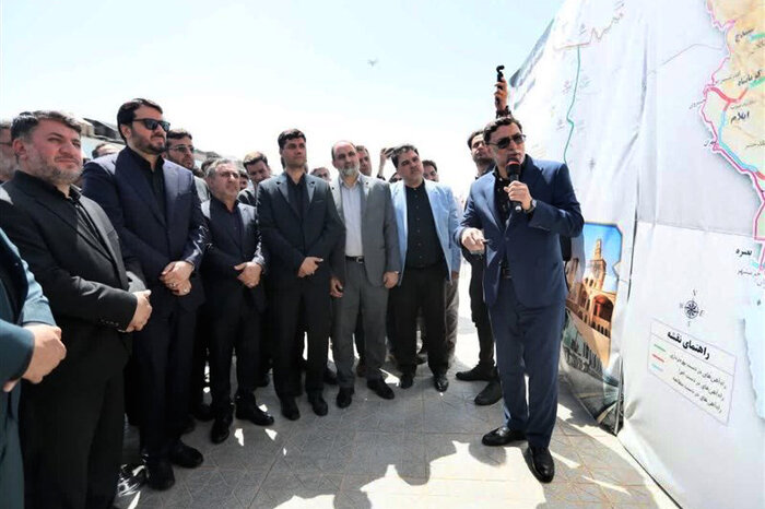 خط راه‌آهن یزد - اقلید با حضور وزیر راه و شهرسازی به بهره برداری رسید