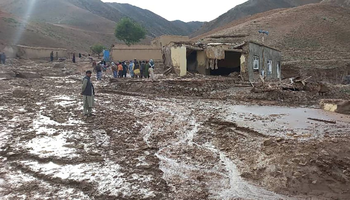 در سیلاب‌های اخیر افغانستان 80 هزار تن آسیب دیده‌اند