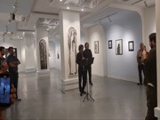 نمایشگاه " نیم کیلو سفید، نیم کیلو سیاه" در سنندج دایر شد