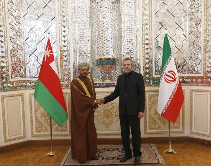 Le ministre des AE d'Oman rencontre Ali Bagheri à Téhéran