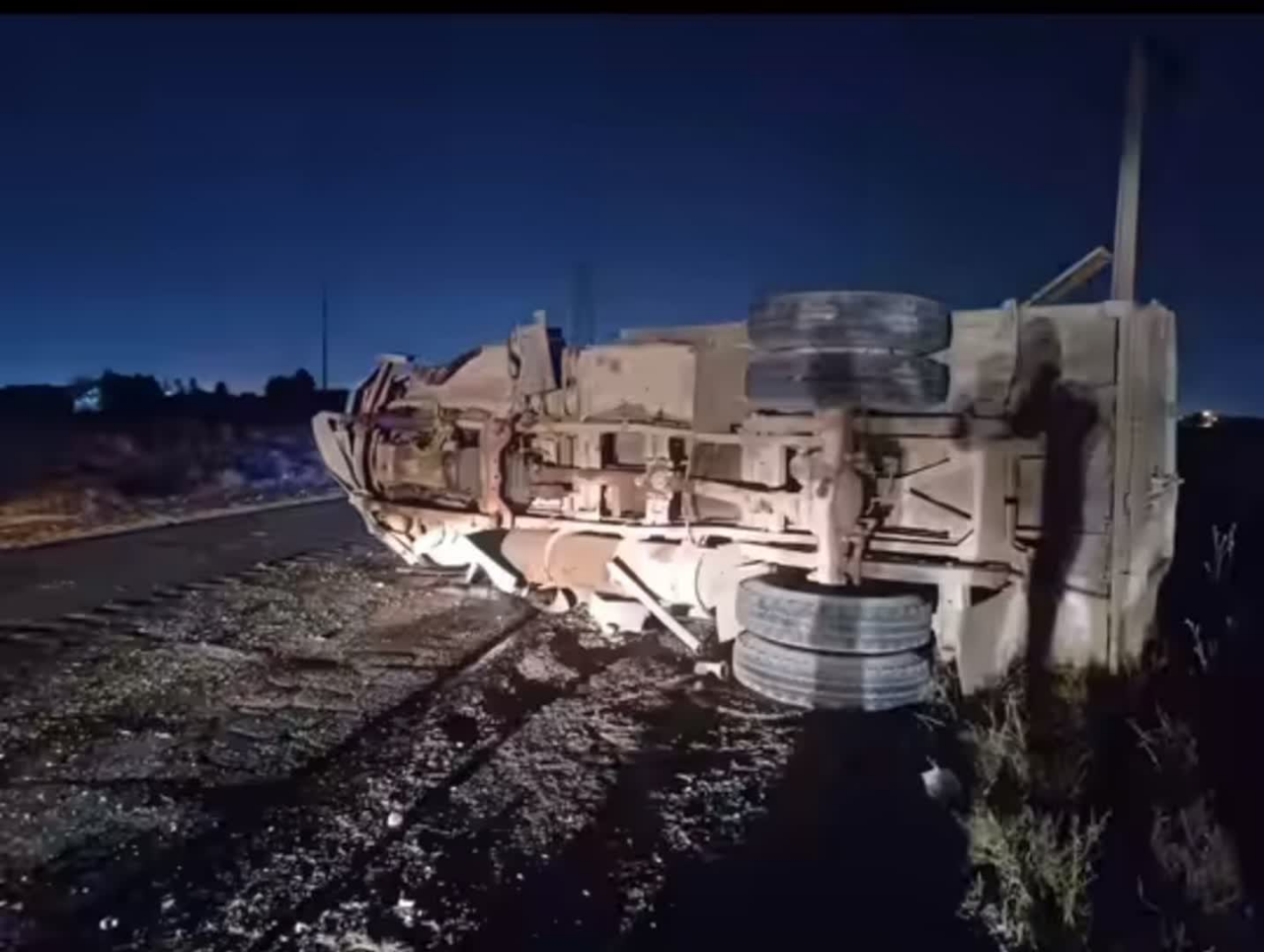 انحراف کامیون جان راننده پراید را در حوالی پاکدشت گرفت