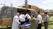 اورژانس هوایی ارومیه جان پنج بیمار  را نجات داد 
