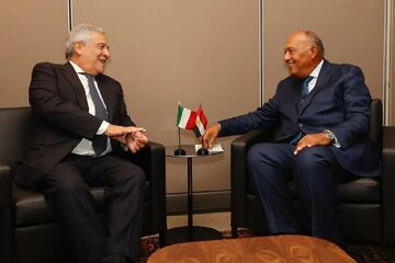 بررسی آخرین تحولات غزه در دیدار وزیران خارجه مصر و ایتالیا